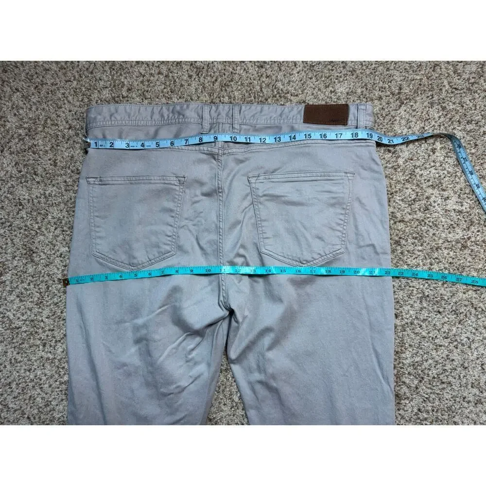 JOHNNIE-O Men's Stretch 5 pocket Tan/Khaki Jeans/Pants SIZE 38x32